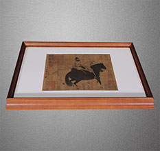 平原书画装裱配框服务案例